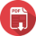 Icono de PDF para descarga